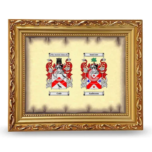 Anniversary Framed - Gold