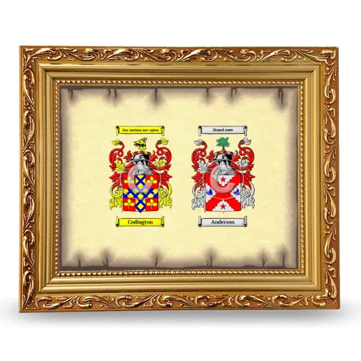 Anniversary Framed - Gold