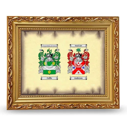 Anniversary Framed - Gold