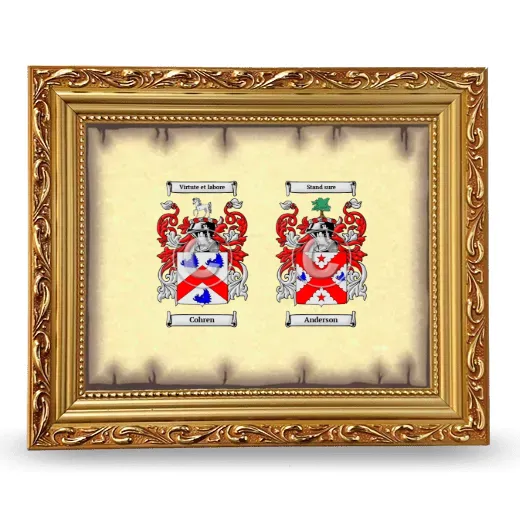 Anniversary Framed - Gold