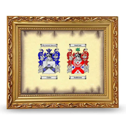 Anniversary Framed - Gold