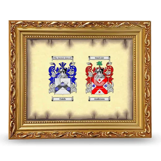 Anniversary Framed - Gold