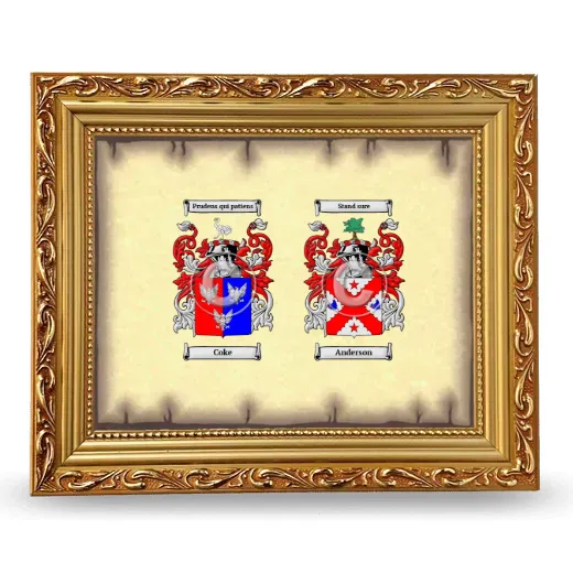 Anniversary Framed - Gold