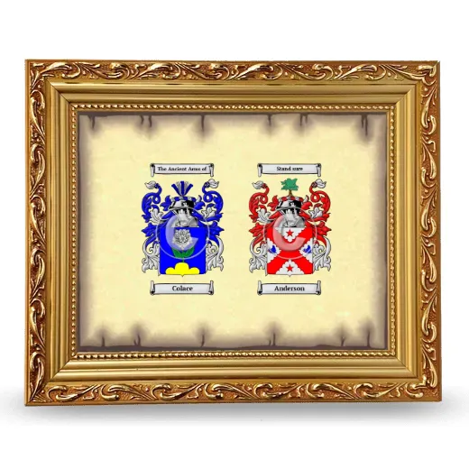 Anniversary Framed - Gold