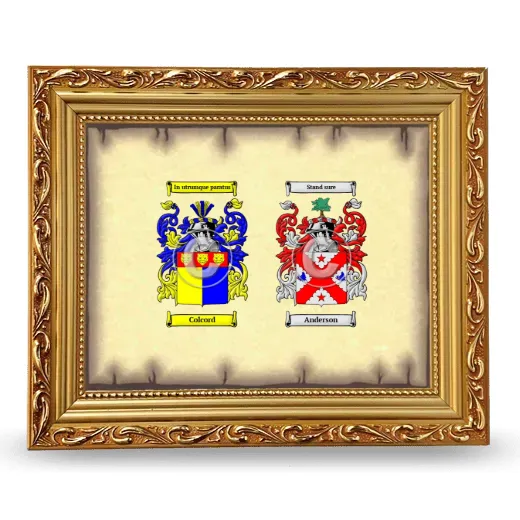 Anniversary Framed - Gold