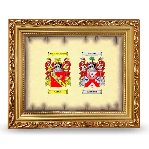 Anniversary Framed - Gold