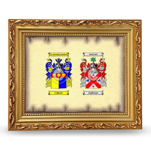 Anniversary Framed - Gold