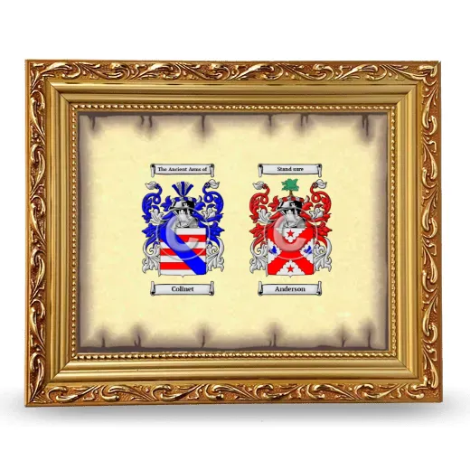 Anniversary Framed - Gold