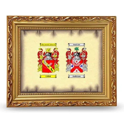 Anniversary Framed - Gold