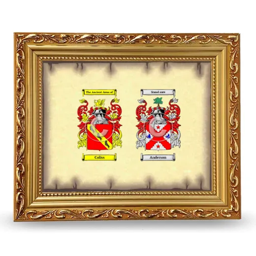 Anniversary Framed - Gold