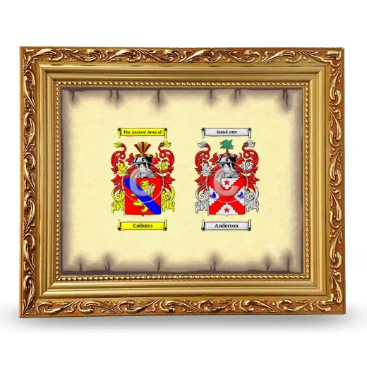 Anniversary Framed - Gold