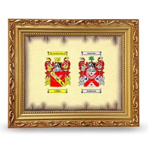 Anniversary Framed - Gold