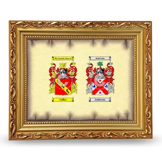 Anniversary Framed - Gold