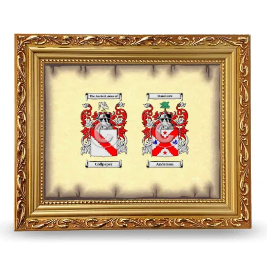 Anniversary Framed - Gold