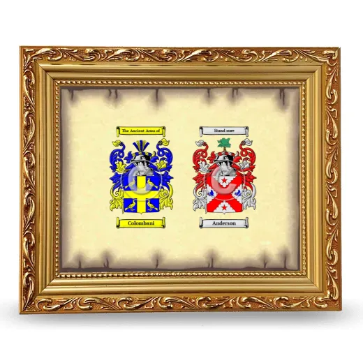 Anniversary Framed - Gold