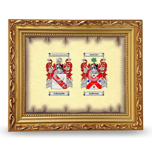 Anniversary Framed - Gold