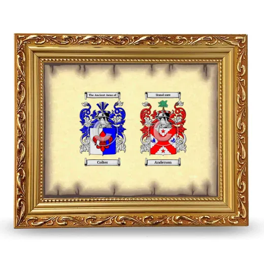 Anniversary Framed - Gold