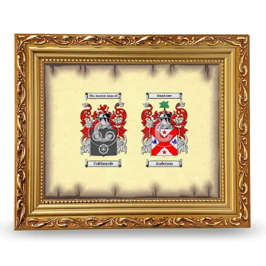 Anniversary Framed - Gold