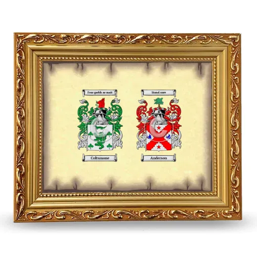 Anniversary Framed - Gold