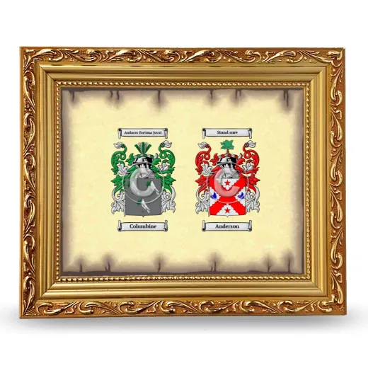 Anniversary Framed - Gold