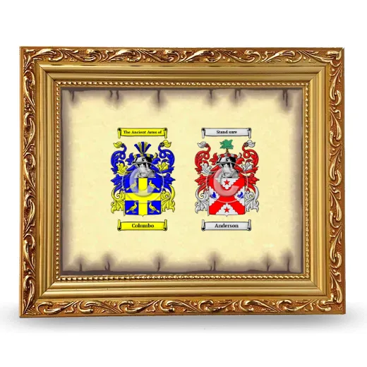 Anniversary Framed - Gold