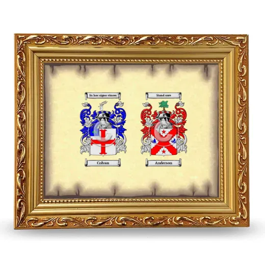 Anniversary Framed - Gold