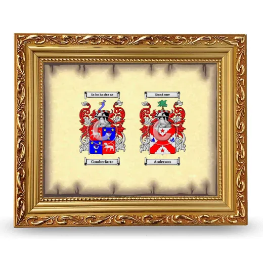 Anniversary Framed - Gold