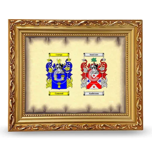 Anniversary Framed - Gold