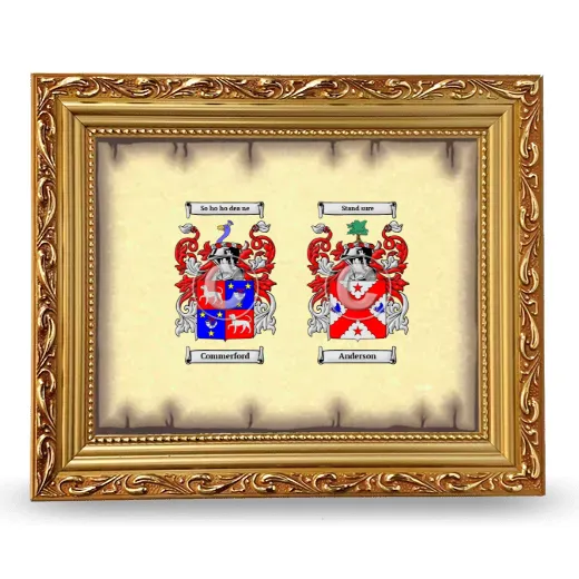 Anniversary Framed - Gold