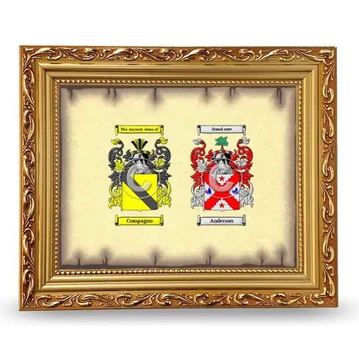 Anniversary Framed - Gold