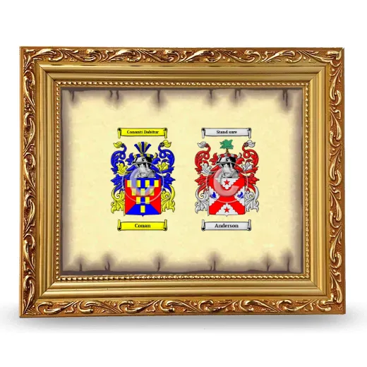 Anniversary Framed - Gold