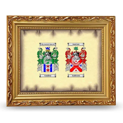 Anniversary Framed - Gold