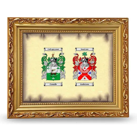 Anniversary Framed - Gold