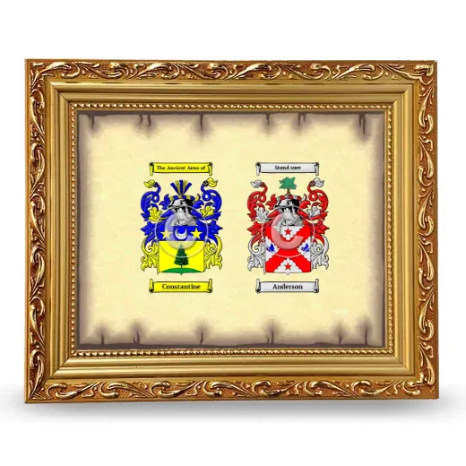 Anniversary Framed - Gold