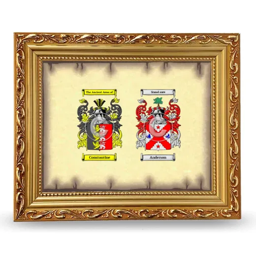 Anniversary Framed - Gold