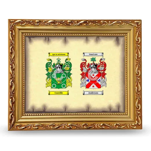 Anniversary Framed - Gold