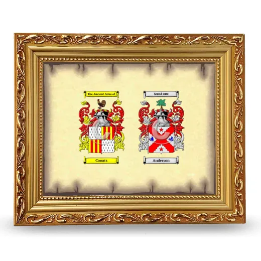 Anniversary Framed - Gold