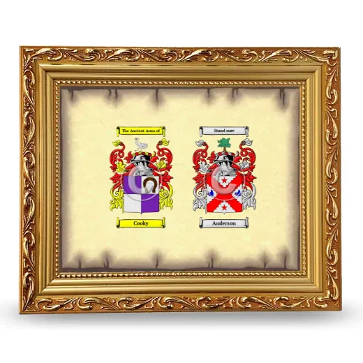 Anniversary Framed - Gold