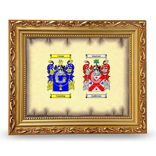 Anniversary Framed - Gold