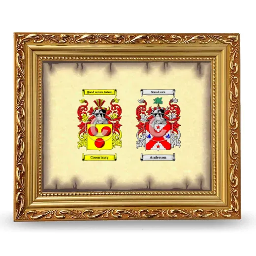 Anniversary Framed - Gold