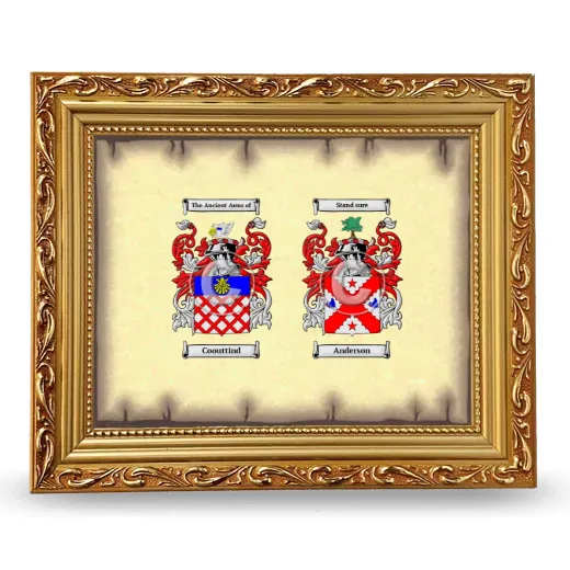 Anniversary Framed - Gold