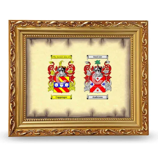 Anniversary Framed - Gold