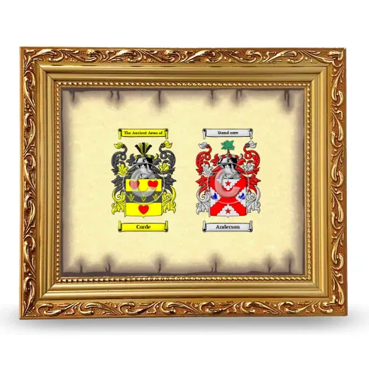 Anniversary Framed - Gold