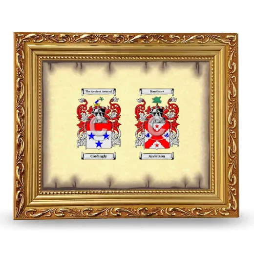 Anniversary Framed - Gold