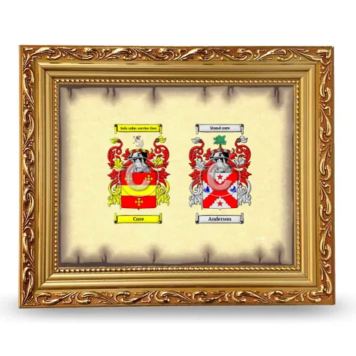 Anniversary Framed - Gold