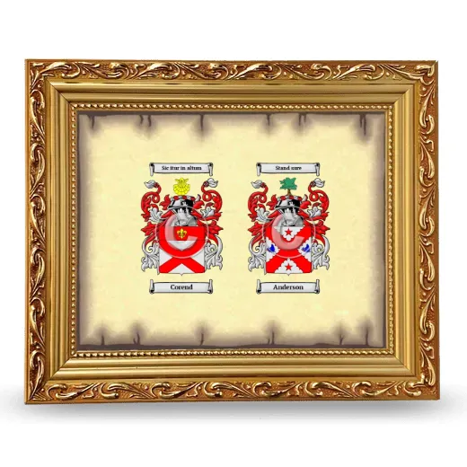 Anniversary Framed - Gold