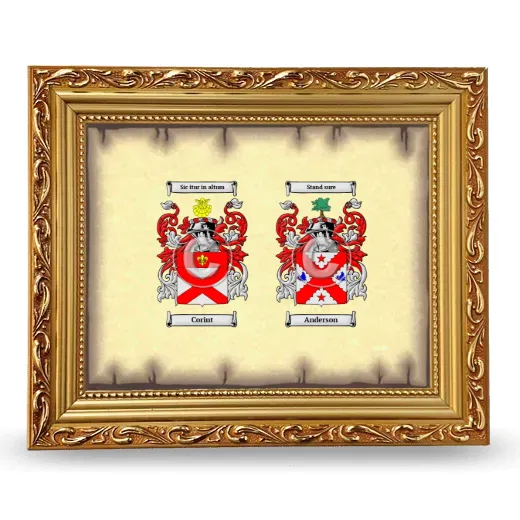 Anniversary Framed - Gold