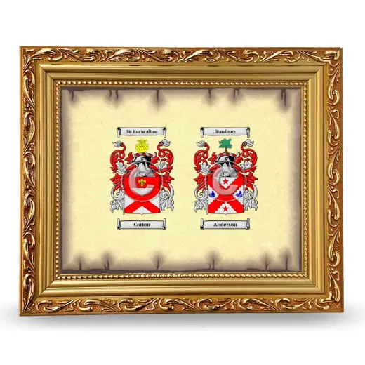 Anniversary Framed - Gold