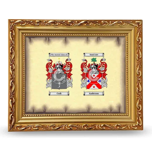 Anniversary Framed - Gold