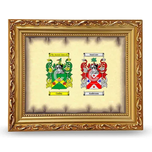 Anniversary Framed - Gold